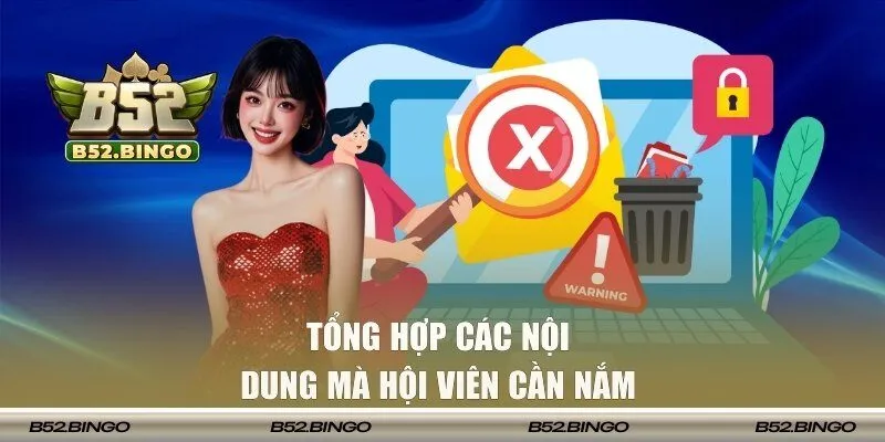 Tổng hợp các nội dung mà hội viên cần nắm